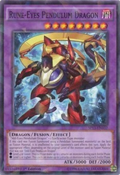 Rune-Eyes Pendulum Dragon (Shatterfoil)