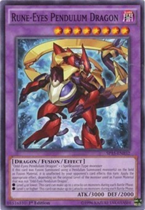 Rune-Eyes Pendulum Dragon