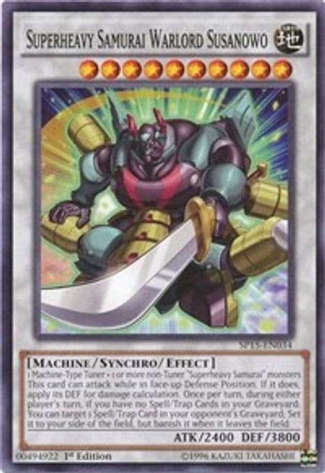 Superheavy Samurai Warlord Susanowo