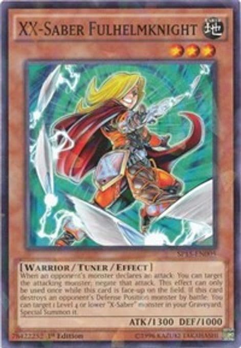 XX-Saber Fulhelmknight (Shatterfoil)