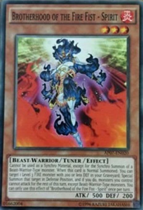 Brotherhood of the Fire Fist - Spirit
