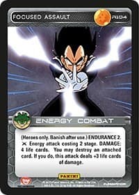 Focused Assault — Panini: Heroes & Villains card