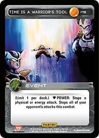 Time is a Warrior's Tool — Panini Promo Cards card