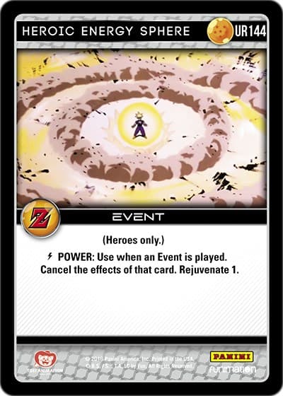 Heroic Energy Sphere — Panini: Awakening card