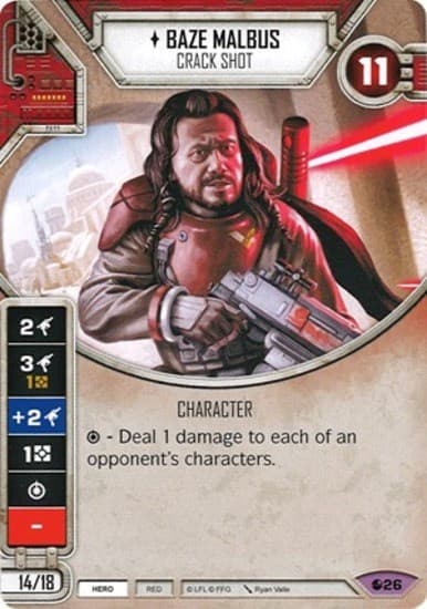 Baze Malbus - Crack Shot — Spirit of Rebellion card