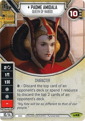 Padme Amidala - Queen of Naboo — Awakenings card