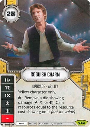 Roguish Charm (Card Only) — Legacies card