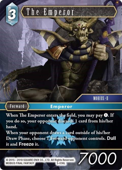 The Emperor — Opus V card