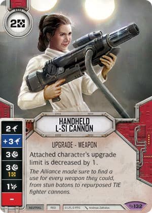Handheld L-S1 Cannon — Across the Galaxy card