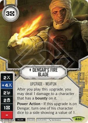 Dengar's Fire Blade — Convergence card