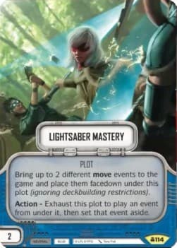 Lightsaber Mastery — Convergence card