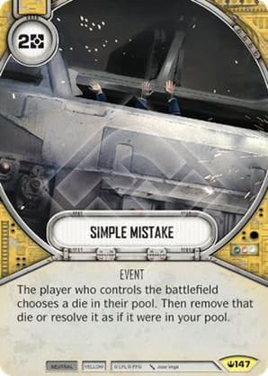 Simple Mistake — Spark of Hope card