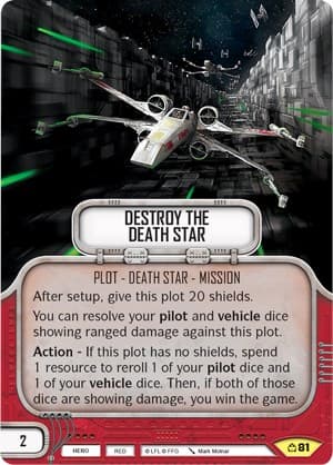 Destroy the Death Star — Covert Missions card