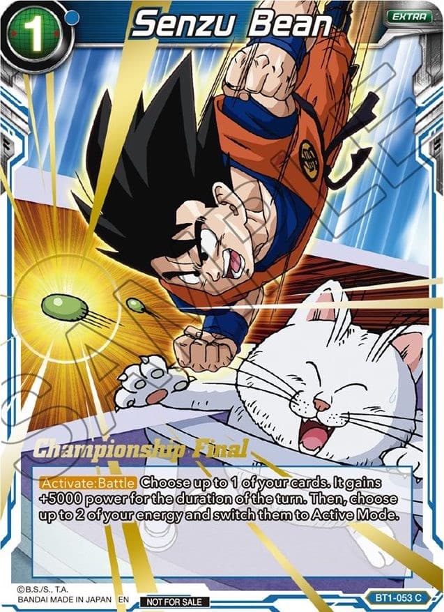 Senzu Bean (Championship Final 2019) — Tournament Promotion Cards card
