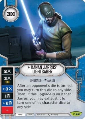 Kanan Jarrus' Lightsaber — Covert Missions card