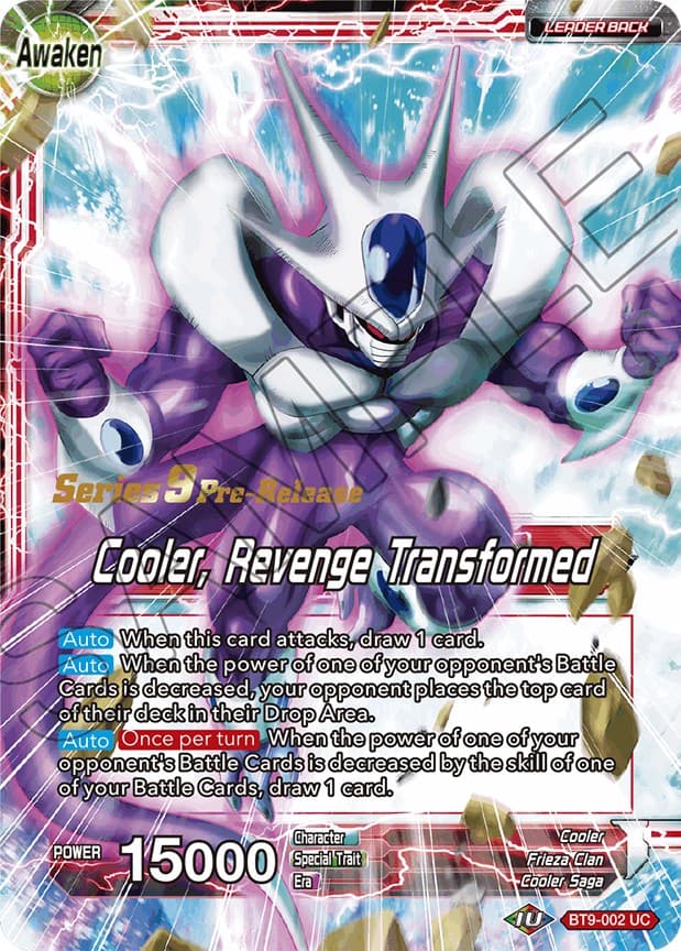 Cooler // Cooler, Revenge Transformed — Universal Onslaught Pre-Release Cards card