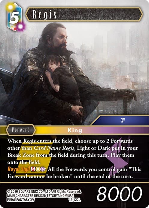 Regis — Opus XII card