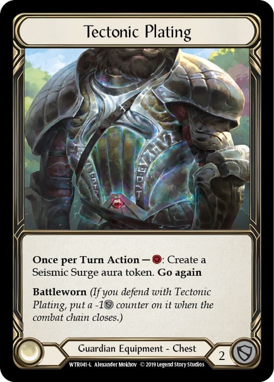 Tectonic Plating — Welcome to Rathe card