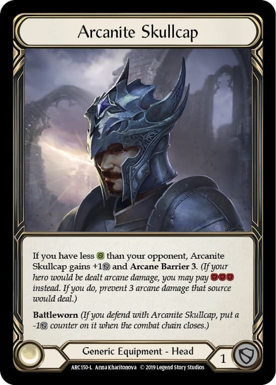 Arcanite Skullcap — Arcane Rising card