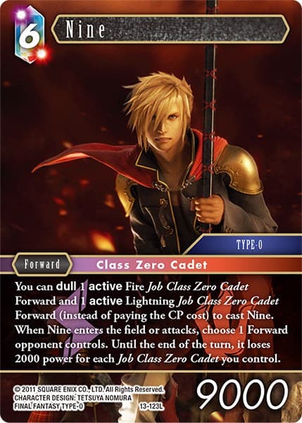Nine — Opus XIII: Crystal Radiance card