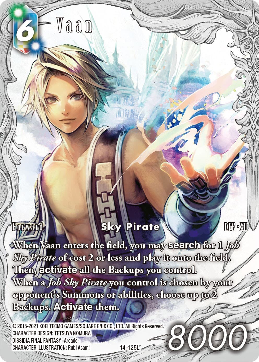 Vaan (Full Art) — Opus XIV: Crystal Abyss card