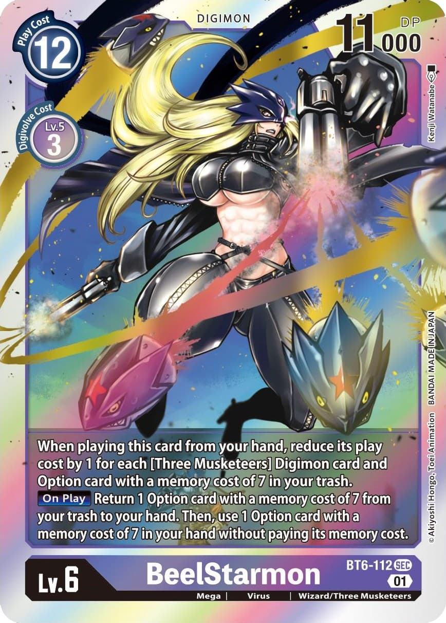 BeelStarmon — Double Diamond card