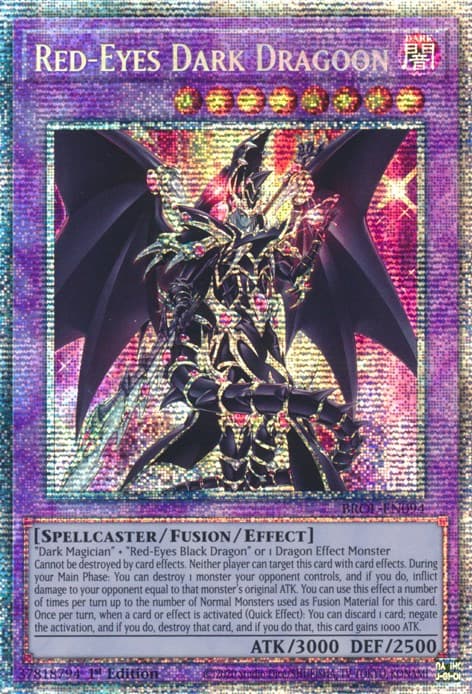 Red-Eyes Dark Dragoon — Brothers of Legend card