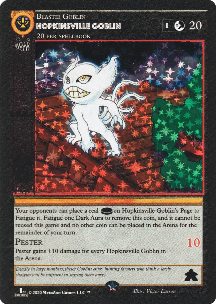 Hopkinsville Goblin — Sample Cards card