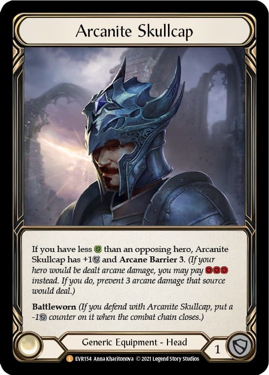 Arcanite Skullcap — Everfest card