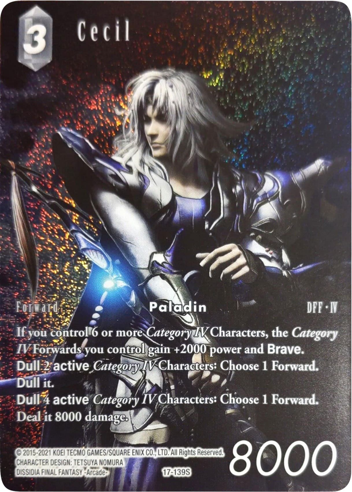 Cecil (Full Art) — Rebellion's Call card