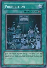 Prohibition — Champion Pack 8 card