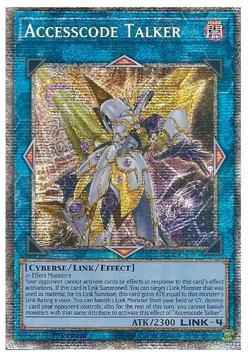 Accesscode Talker (Starlight Rare) — Battles of Legend: Crystal Revenge card