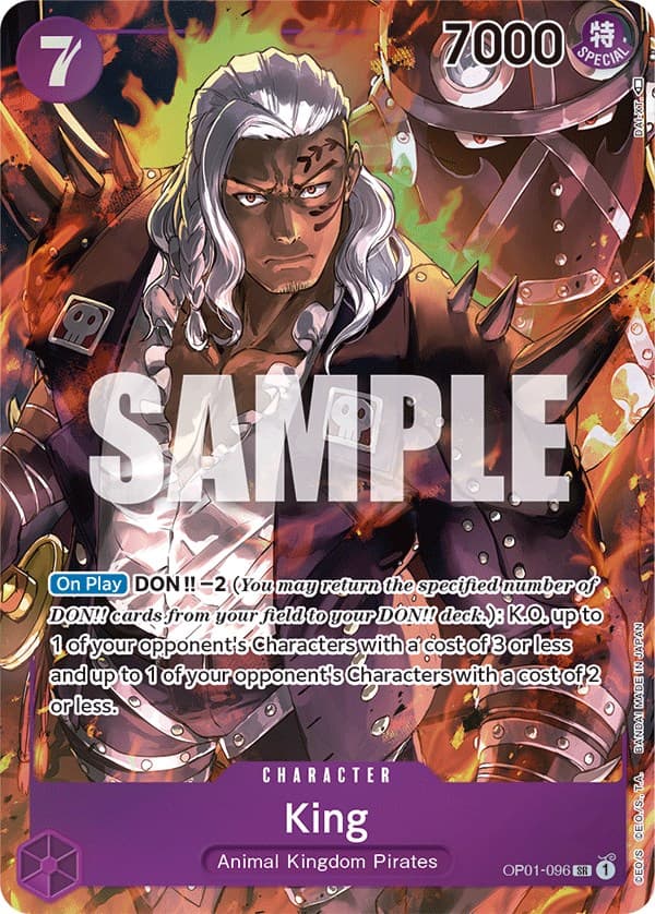 King (096) (Parallel) — Romance Dawn card
