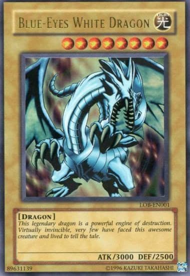 Blue-Eyes White Dragon — Legend of Blue Eyes White Dragon (Worldwide English) card