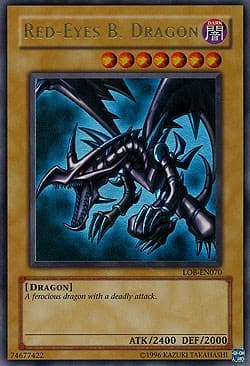 Red-Eyes B. Dragon — Legend of Blue Eyes White Dragon (Worldwide English) card