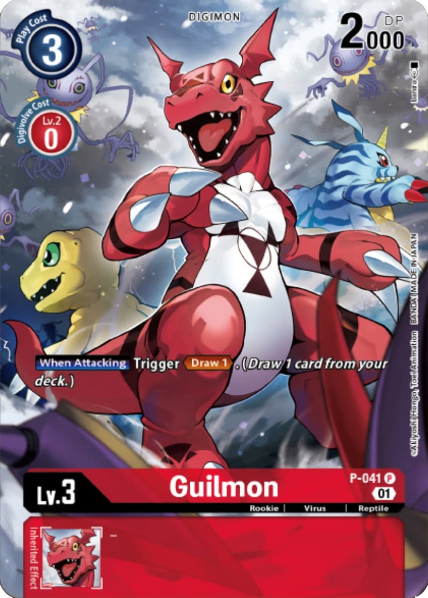 Guilmon (Digimon Royal Knights Card Set) — Digimon Promotion Cards card