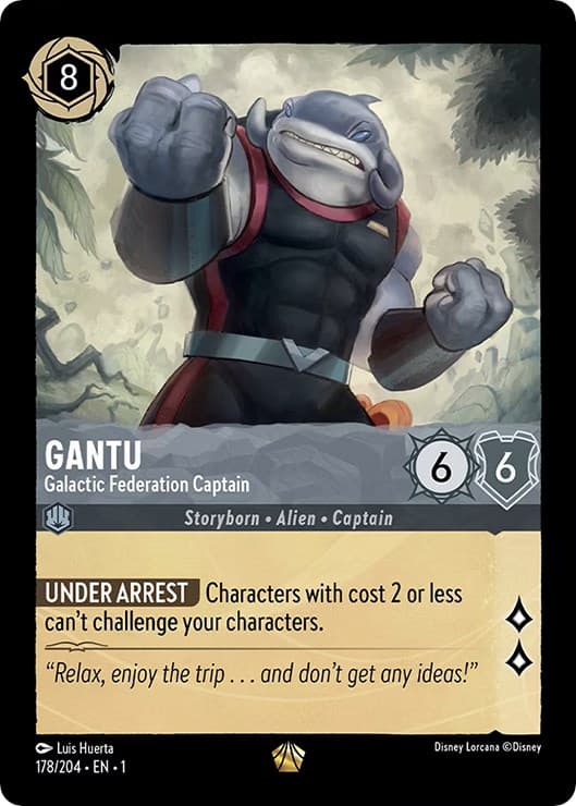 Gantu - Galactic Federation Captain — The First Chapter card