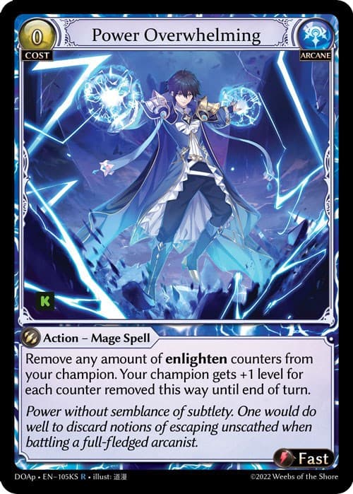 Power Overwhelming (KS) — Dawn of Ashes Prelude card