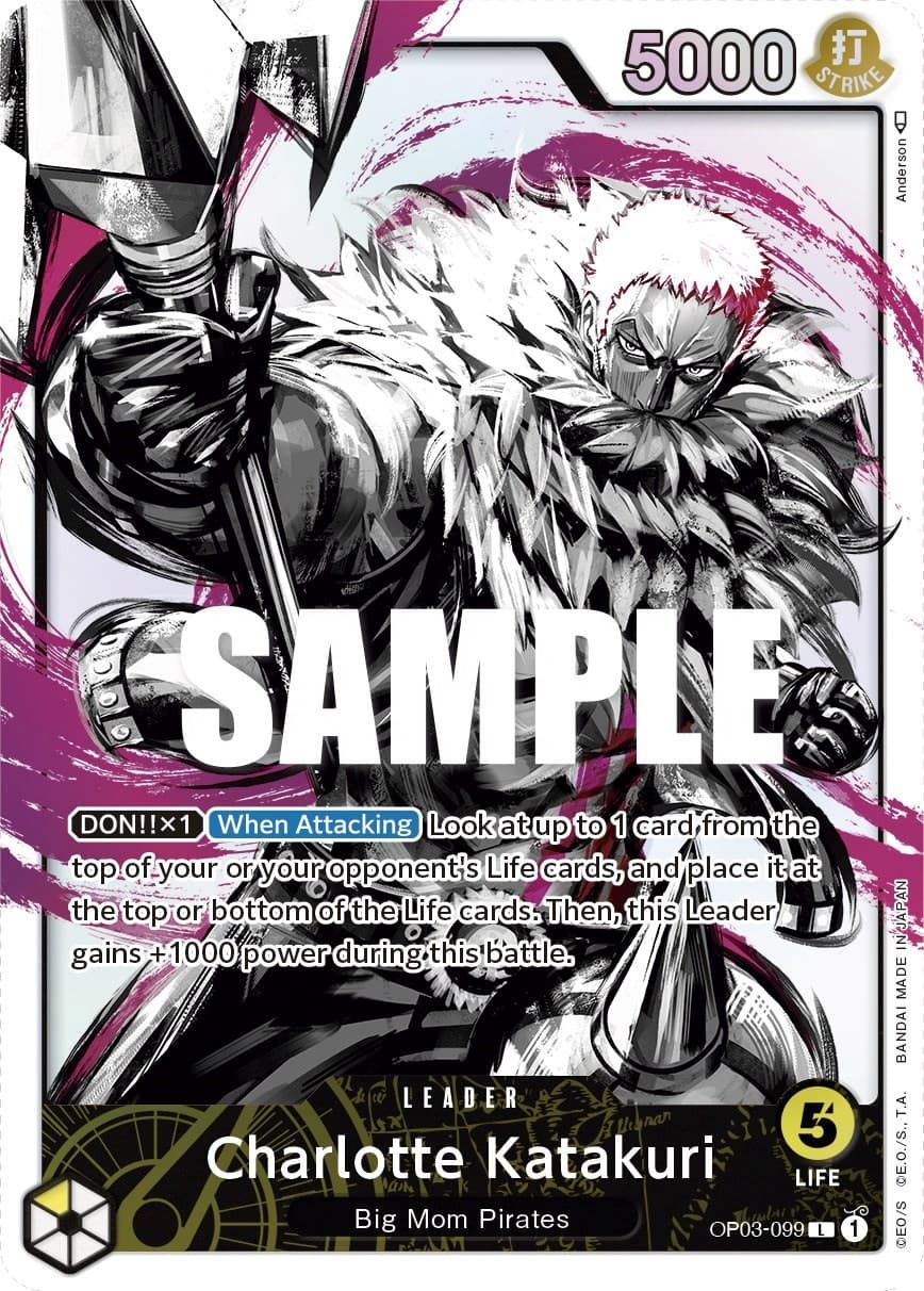 Charlotte Katakuri (099) (Alternate Art) — Pillars of Strength card