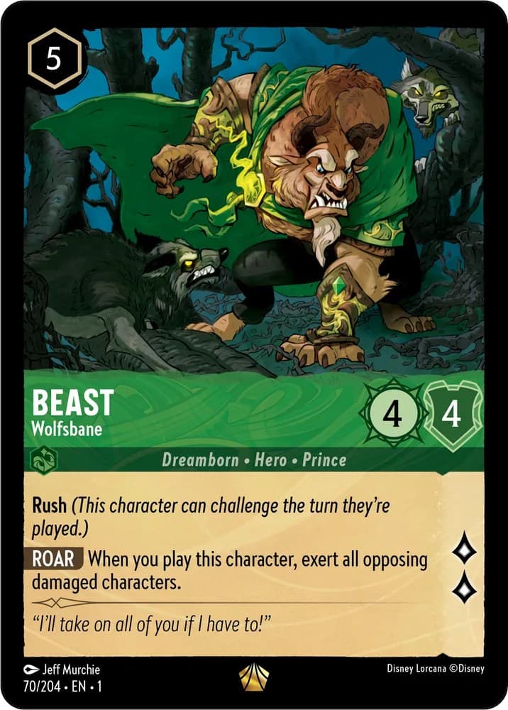 Beast - Wolfsbane — The First Chapter card