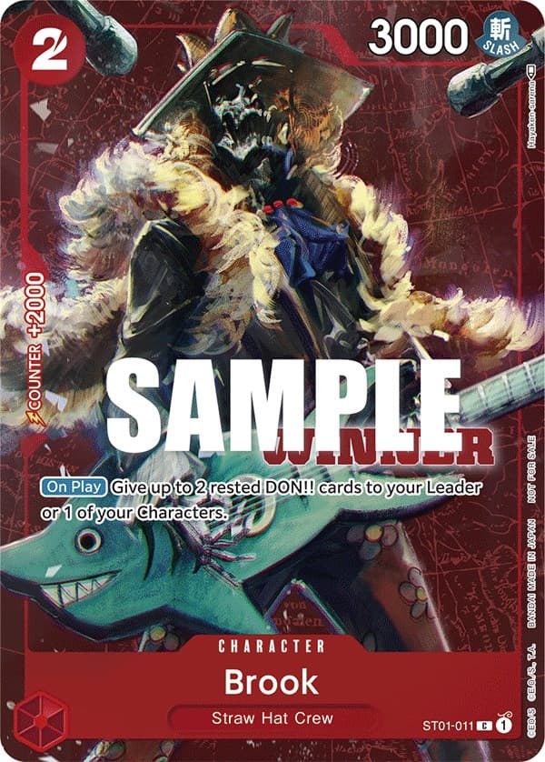 Brook (Winner Pack Vol. 4) — One Piece Promotion Cards card