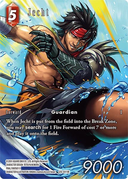 Jecht (Full Art) — Dawn of Heroes card