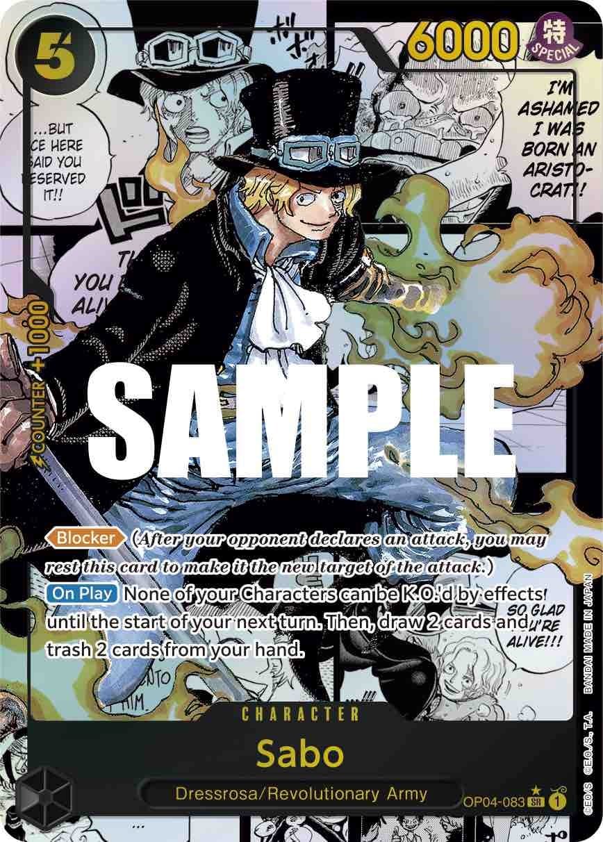 Sabo (Alternate Art) (Manga) — Kingdoms of Intrigue card