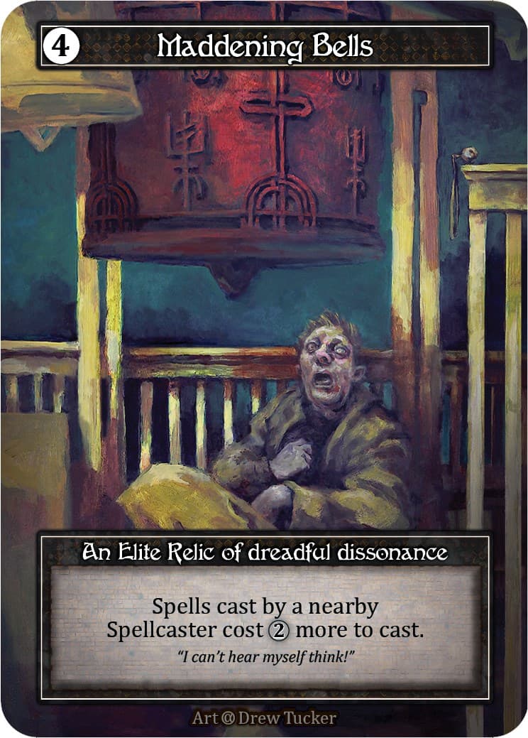 Maddening Bells (Foil) — Alpha card