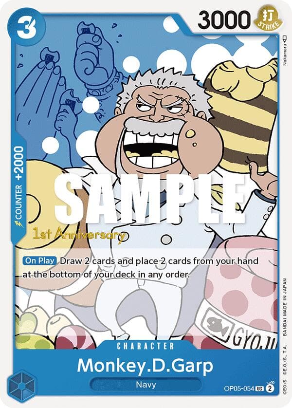 Monkey.D.Garp — Awakening of the New Era: 1st Anniversary Tournament Cards card