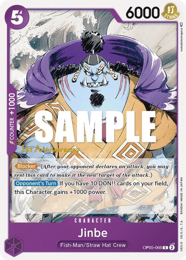 Jinbe — Awakening of the New Era: 1st Anniversary Tournament Cards card
