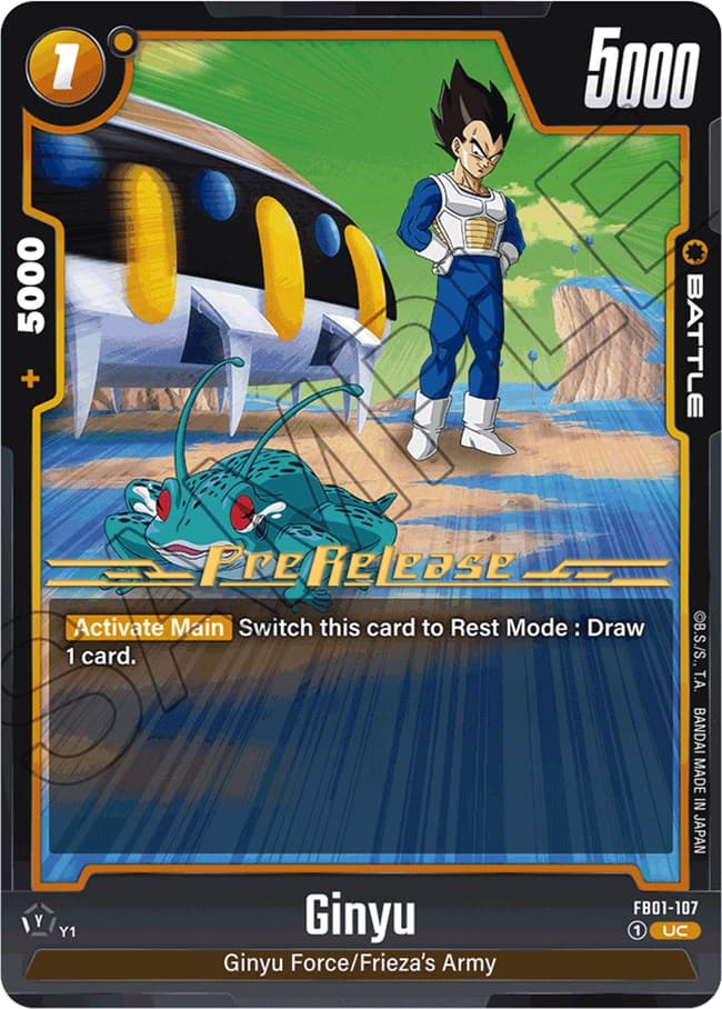 Ginyu - FB01-107 — Awakened Pulse Pre-Release Cards card