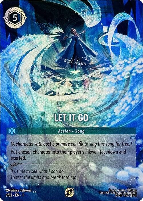 Let It Go (Disney Lorcana Challenge Top 128) — Disney Lorcana Promo Cards card