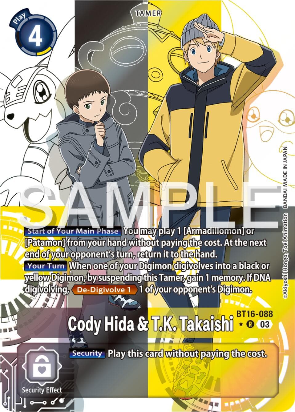 Cody Hida & T.K. Takaishi (Alternate Art) — Beginning Observer card