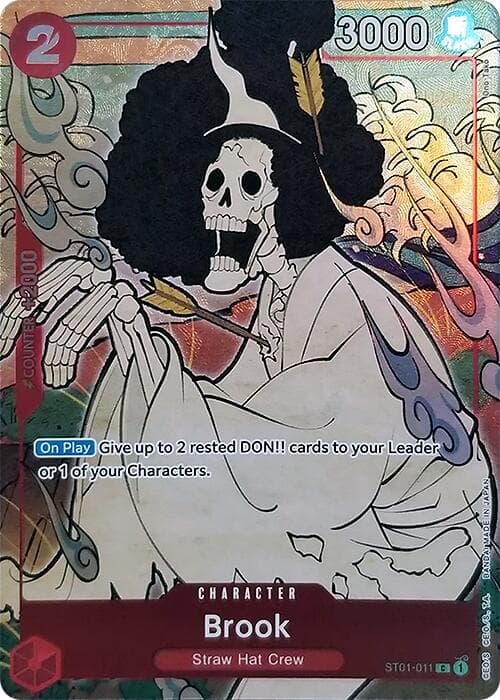 Brook (English Version 1st Anniversary Set) — One Piece Promotion Cards card